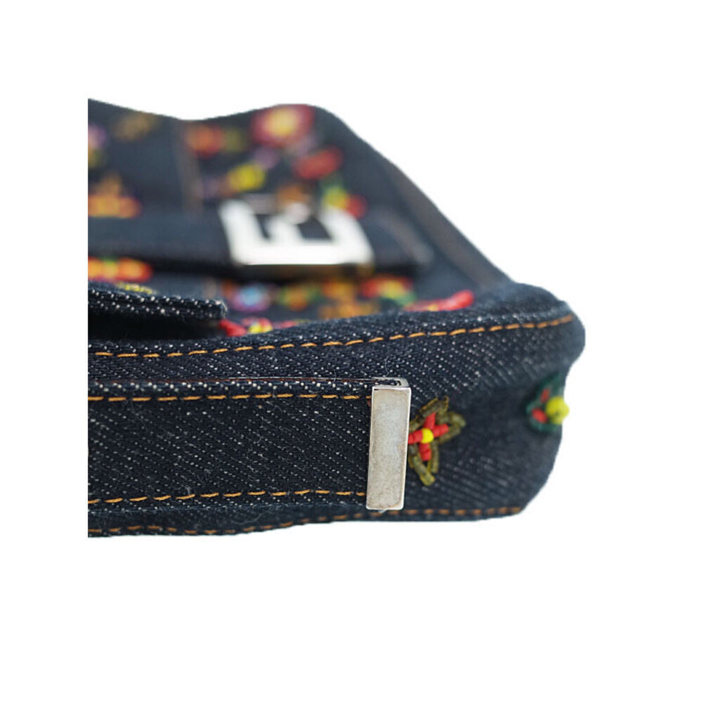 Fendi Bag Shoulder Beaded Mamma Semi Bucket - Picture 7 of 9